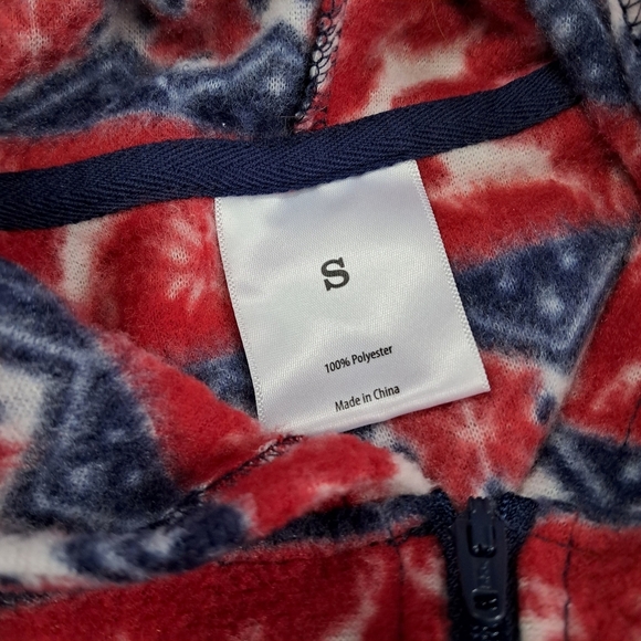 Merry Moments Family Matching Reindeer/Snowflake Pattern Fleece Zip Front Pajama - Picture 7 of 9